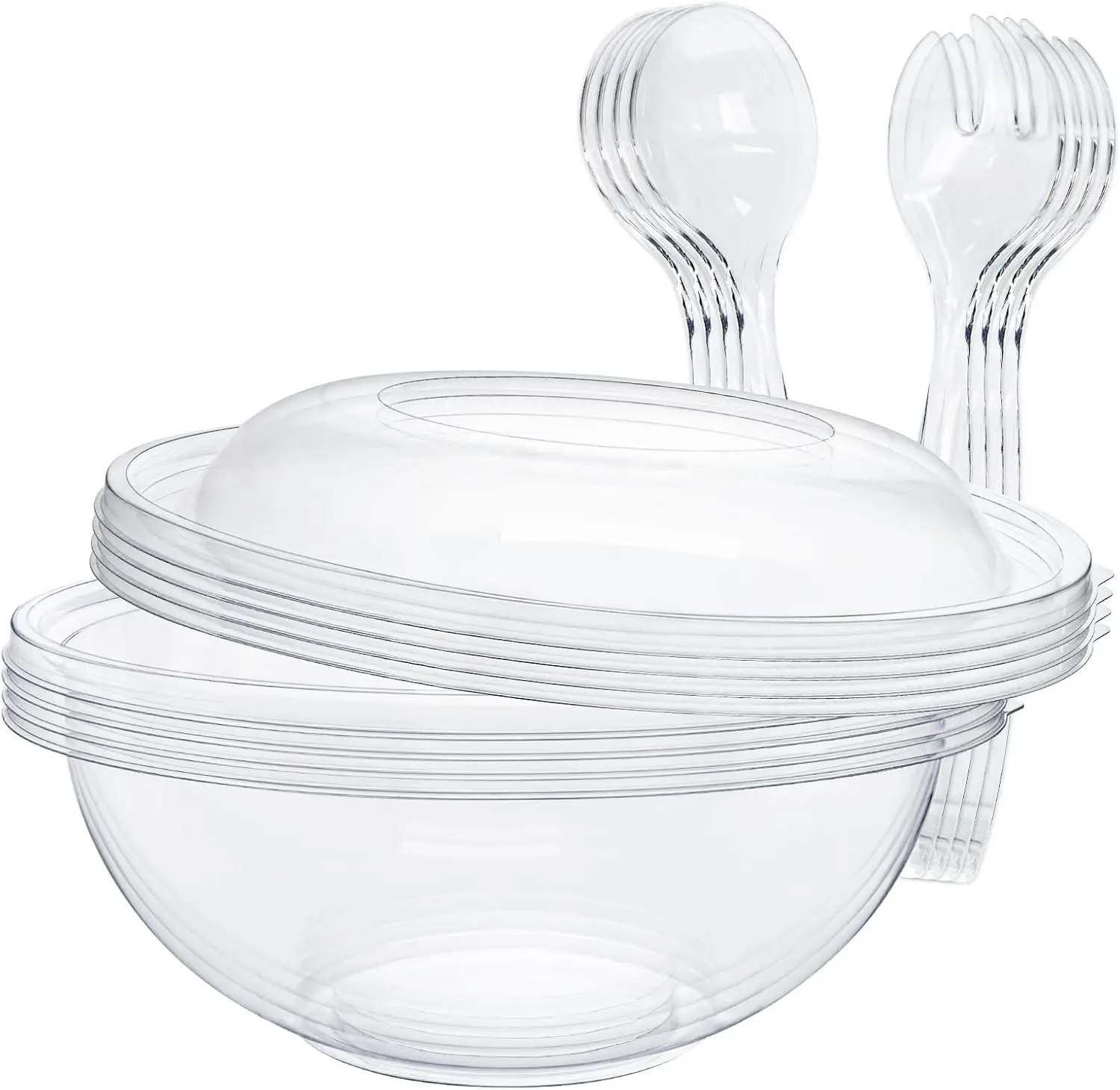 Clear Plastic Servi… - image