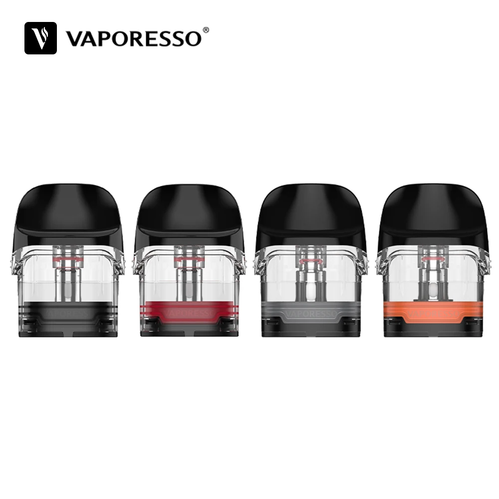 Cartuccia originale Vaporesso LUXE Q Pod 2ml 1.2ohm/0.8ohm Mesh Pod per Luxe Q/Luxe QS/Luxe Q2/Luxe Q2 SE vaporizzatore