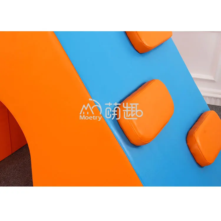 Moetry Double Tunnel Bridge Soft Play Equipment Indoor Sensory Playsets for Baby Toddler Foam for Daycare Centers Kindergartens - view 4