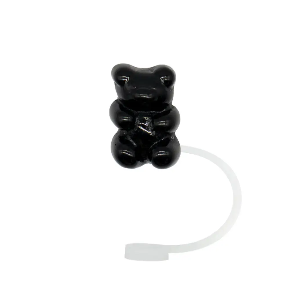 MMSZHL Tapas de Silicona para Popote,10 Pcs Fundas de Pajita de