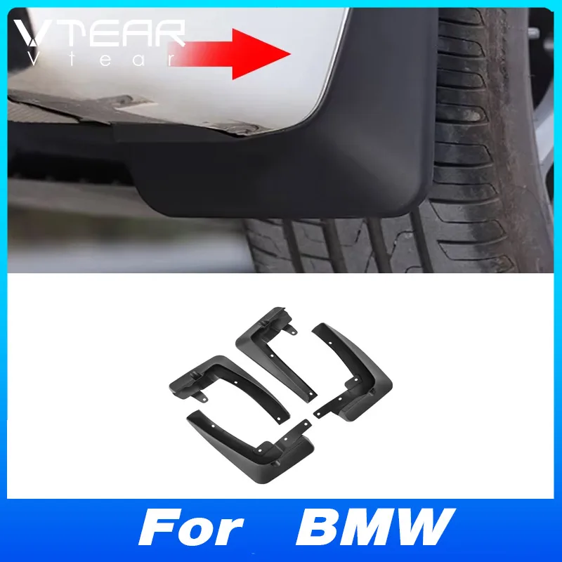 

Vtear For BMW 318i 320d 330d G20 ABS Mudguard Fender Cover 4pcs/set Anti-Splash Anti-Scratch Durable Black Exterior Accessories