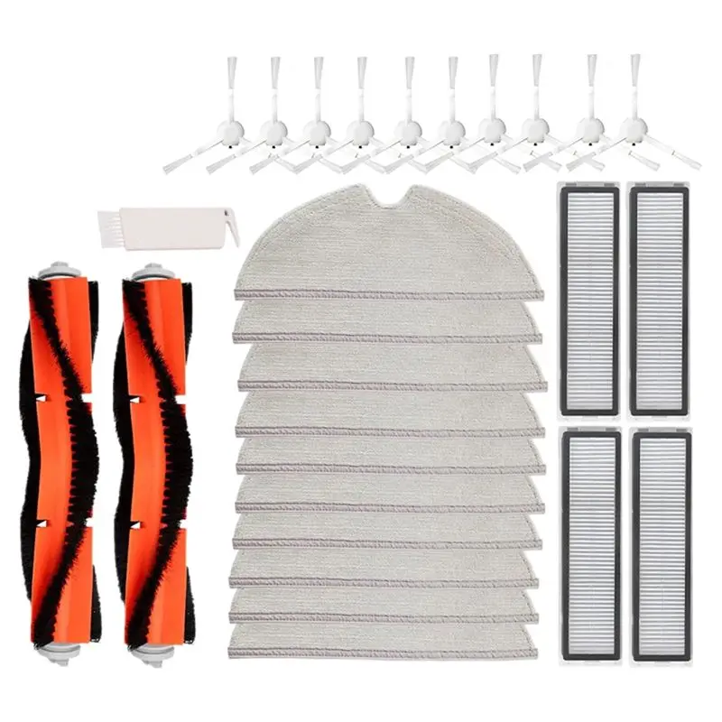 

AEB1-For Dreame D9 / D9 Max / L10 Pro / Trouver LDS Finder Vacuum Parts Roller Side Brush Hepa Filter Mop Cloth