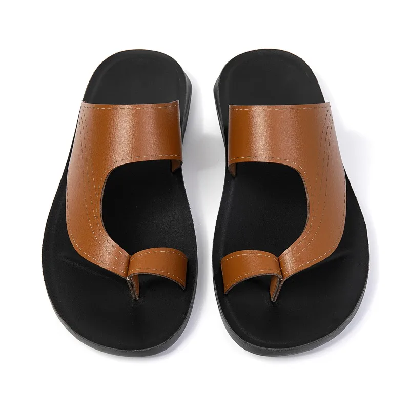 

New men's slippers daily shoes bathroom outdoor leisure sandals anti-slip and wear-resistant lightweight men's sandals