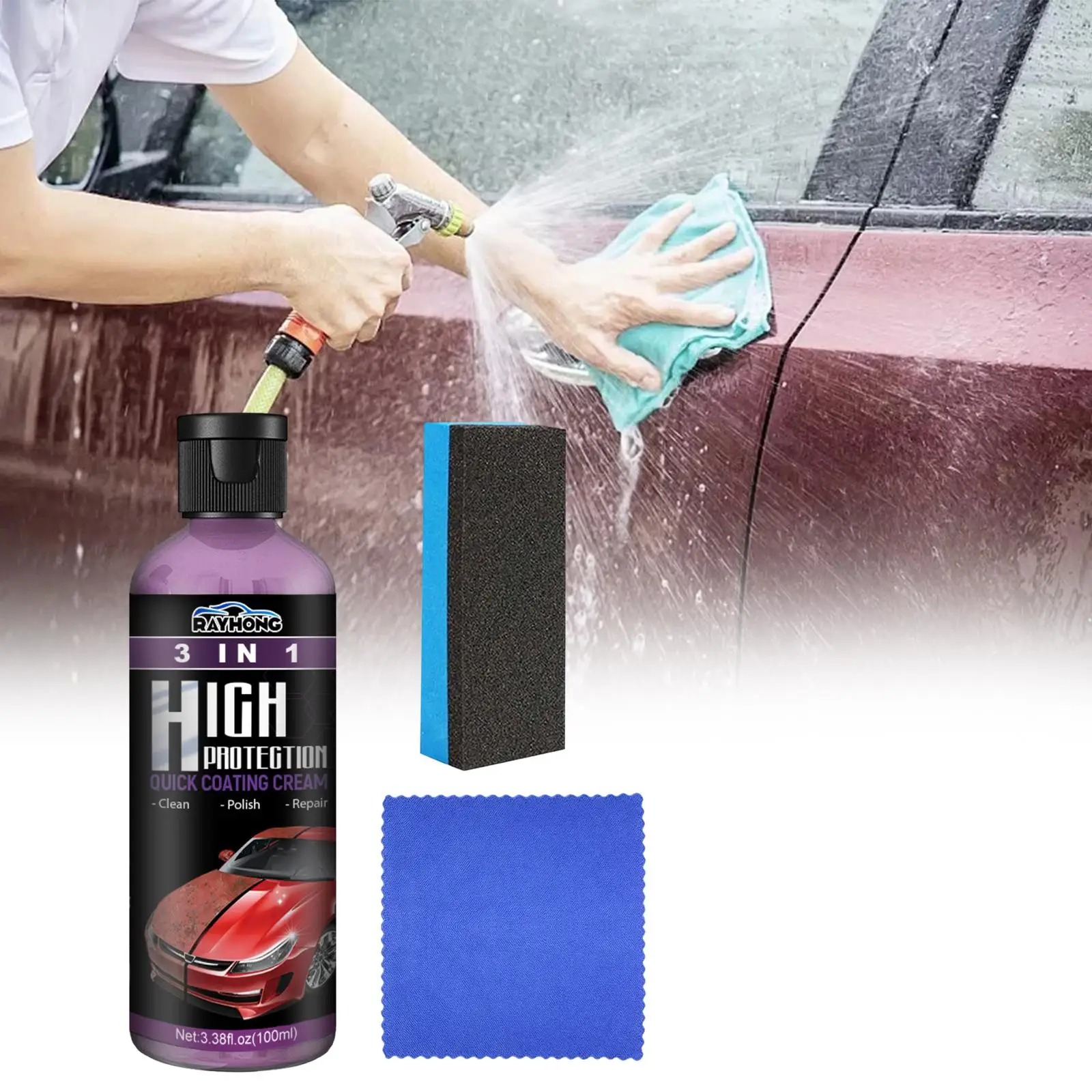 

100ml Car Paint Scratch Repair Set Scratching Care for Automobile