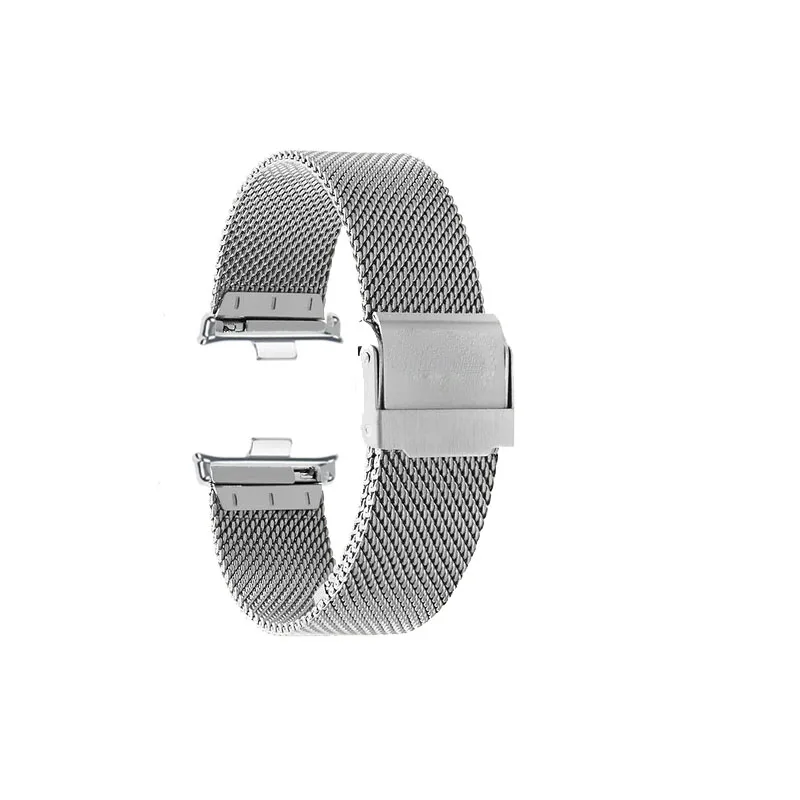 Metal Strap For Xiaomi Mi Band 8 Pro Milan Samrt Wristband Stainless Steel Replacement Bracelet For Mi Band 8Pro Milanese Strap