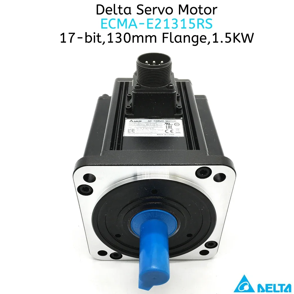 1.5KW NEMA42 Delta ASD-B2-1521-B ECMA-E21315SS ECMA-E21315RS AC Servo Motor Drive 1500W Kit 7.16NM 2000rpm 130mm Flange