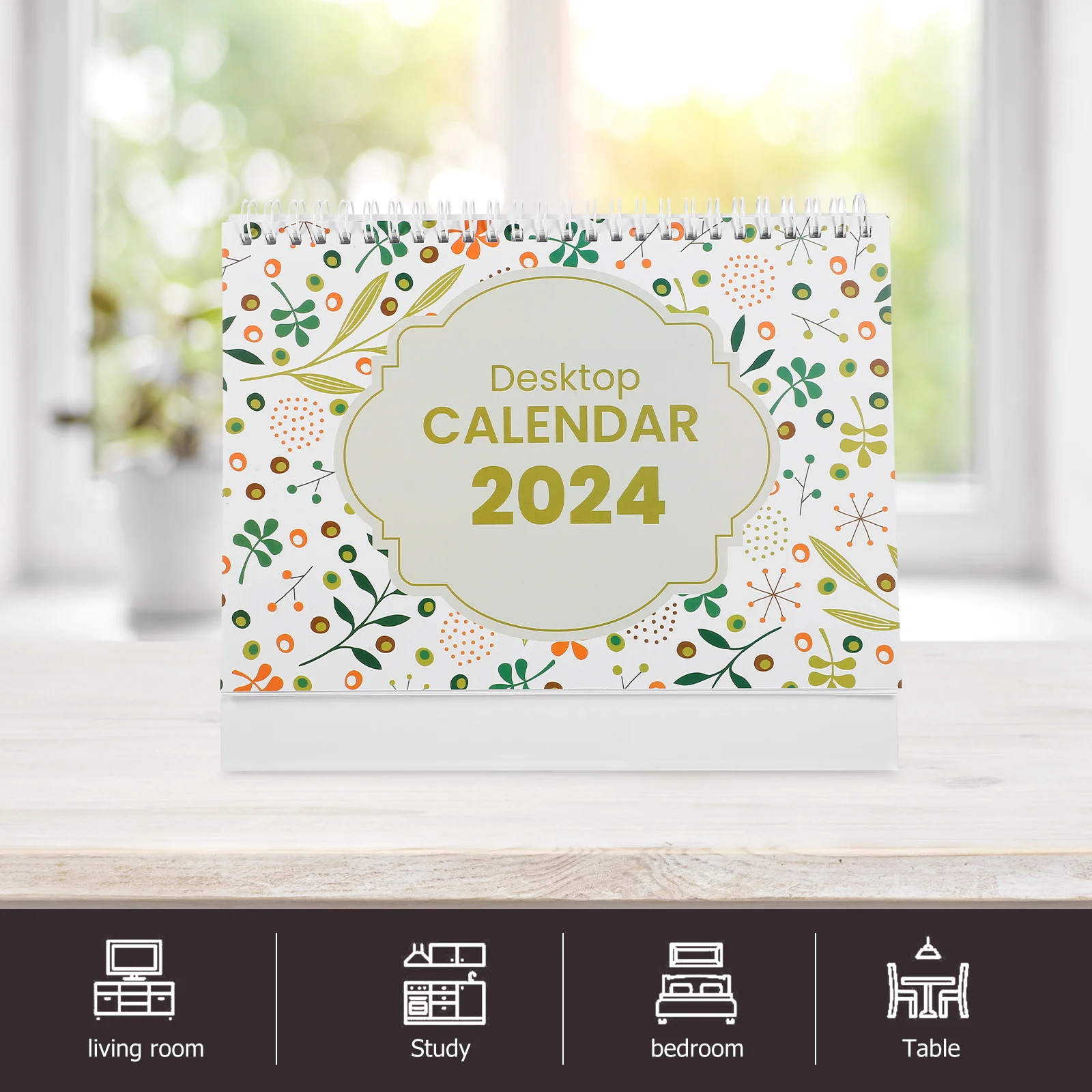 

Креативный настольный календарь, простой дизайн, для офиса, ежемесячный календарь, держатель для заметок, товары для дома и офиса