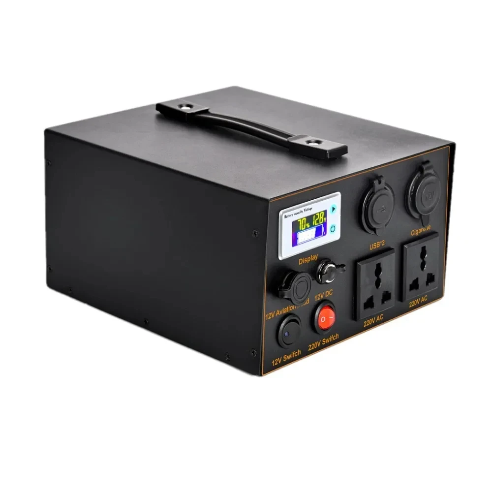 

500W Multifunctional Water & Wind Generator Portable Solar Power Station with RV Port & Pure Sine Wave Inverter