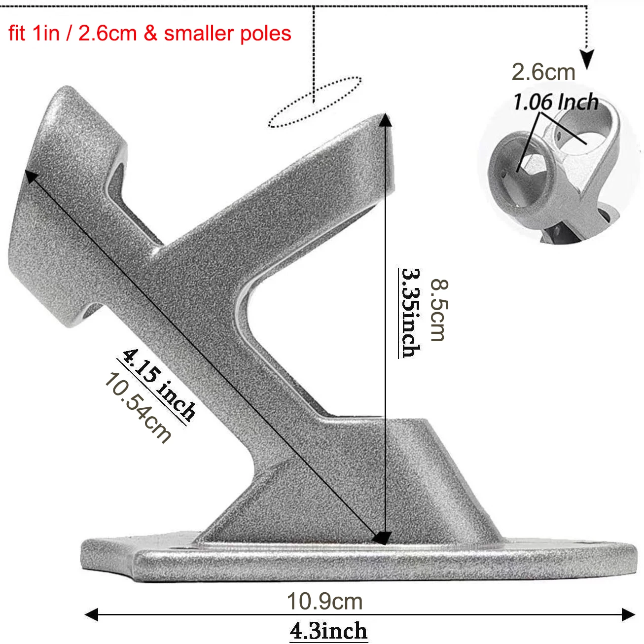 Flag Pole Holder Brackets, 1