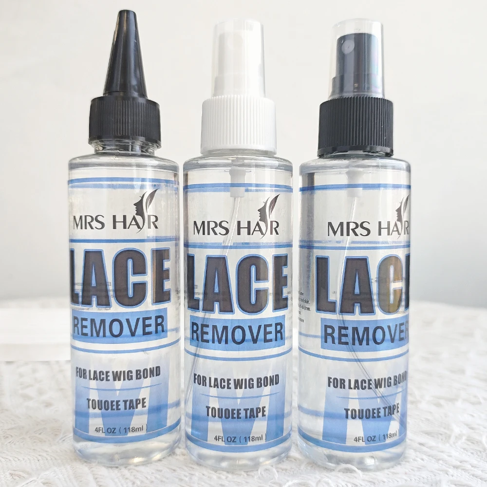 1PCS 118ml Hair Extensions & Adhesive Tape Remover Spray - Fast-Acting, Gentle, Non-Greasy Formula for Easy Cleaning