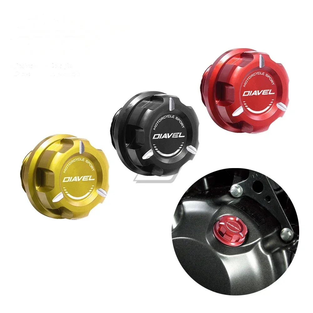

For Ducati X Diavel S 2016-up Motorcycle Engine Oil Cap Bolt Screw Filler Cover