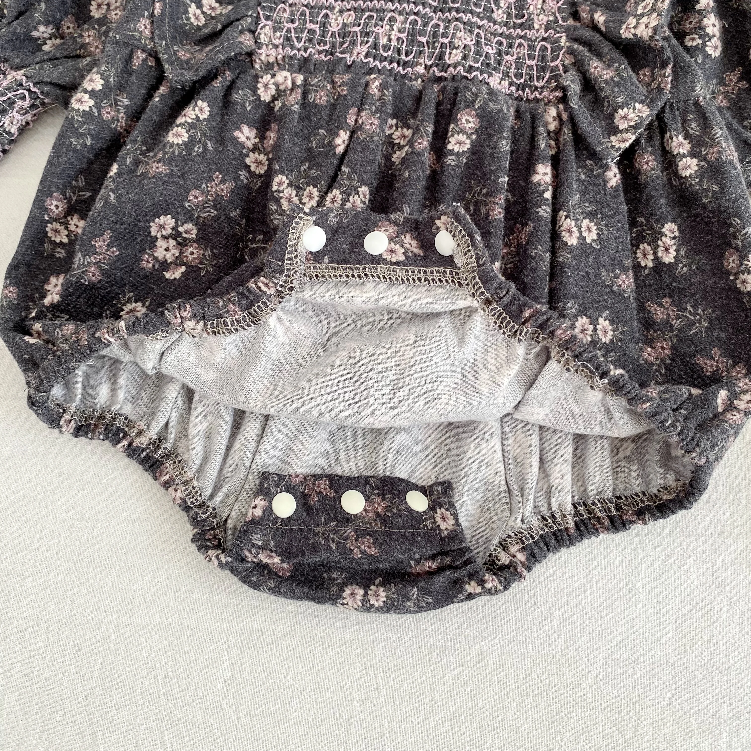 2026 Neu 0-24M Frühling Kleinkind Mädchen Strampler Langarm Baumwolle Bestickt Da Lan Baby Mädchen Overall Kinderkleidung – Detail 14