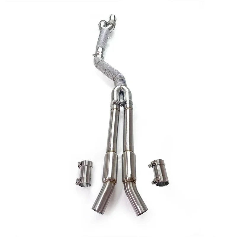 For BMW M3 M4 G82 G80 3.0T 2021-2023 Car exhaust system Stainless Steel Automotive Exhaust Middle Pipe Increased power