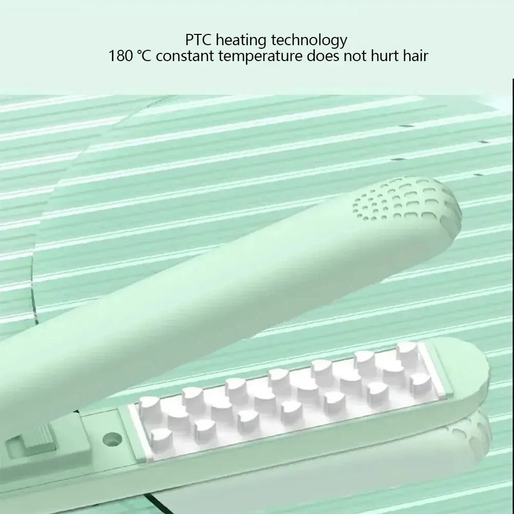مكواة تجعيد صغيرة محمولة من السيراميك ، مجعد شعر ثلاثي الأبعاد ، جبيرة منفوشة ، أدوات تصفيف بيرم الذرة ، جودة عالية #4