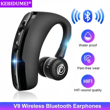 Słuchawki Bluetooth z zaczepem na ucho TWS Bezprzewodowe słuchawki HiFi Stereo Sport Redukcja szumów Wodoodporne słuchawki douszne dla Huawei Xiaomi