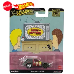 Оригинальный автомобиль Hot Wheels Premium Car Pop Culture 77 Pickin Pacer Игрушки для мальчиков 1/64 литая машинка Brinquedo коллекционер подарок на день рождения