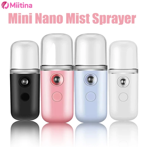 미니 휴대용 물방울 공기 가습기, USB 데스크탑 실내 가정용 음소거 공기 분무 가습기 