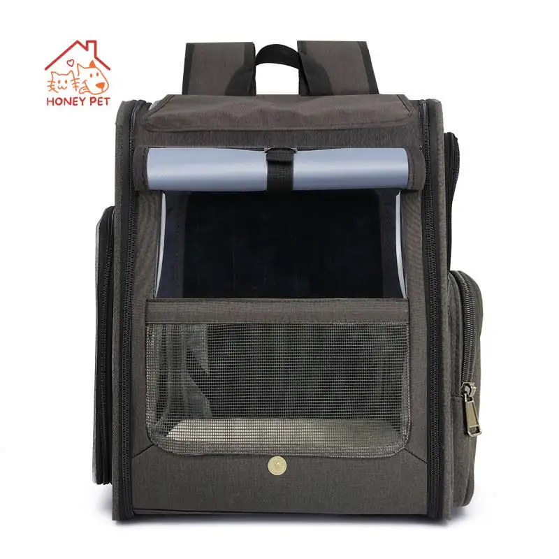 Foldable Pet Bag with Lever for Cats and Small Dogs Convenient Backpack for Going Out Dogs Necessary 1-10kg  Drop-shipping