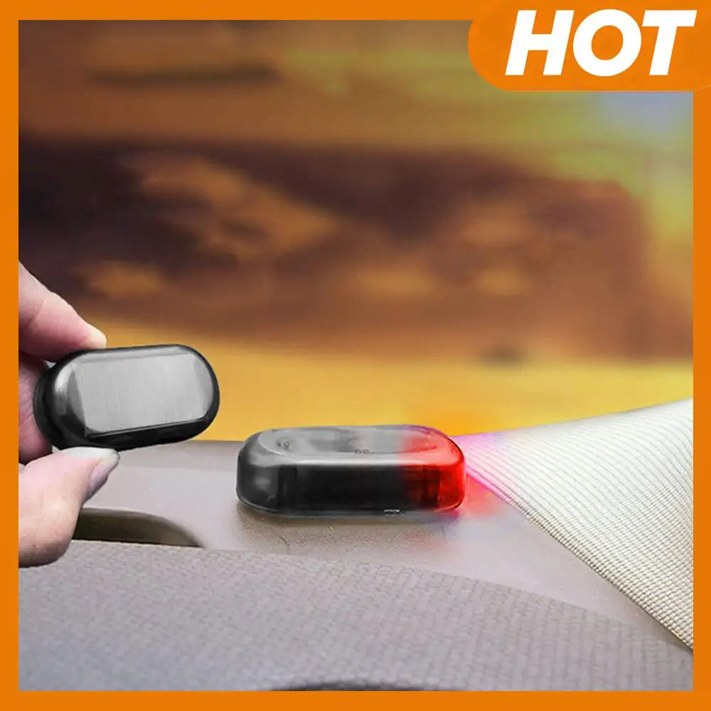 Solar Powered Car Security Light Simulated Alarm