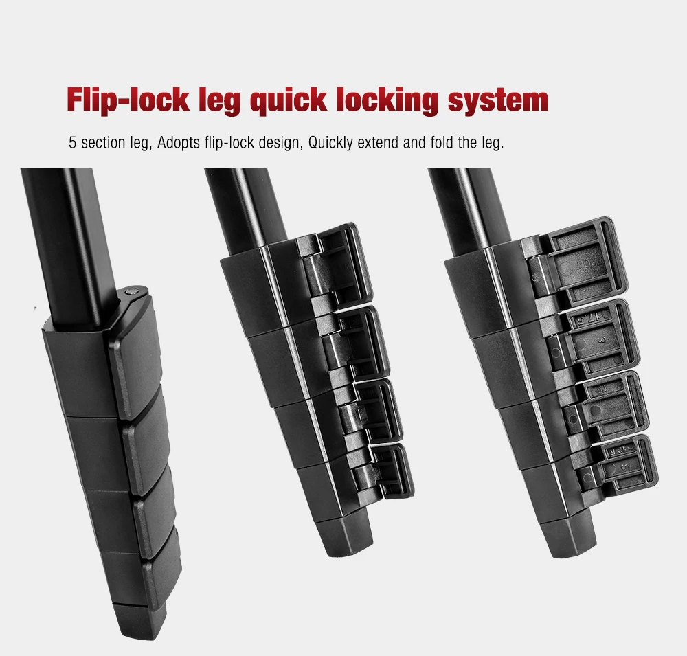 Kingjoy ขาตั้งกล้องสามขาสำหรับโทรศัพท์มือถือ, ขาตั้งกล้องอะลูมิเนียม170ซม. สำหรับ DSLR Canon Nikon SONY iPhone Xiaomi