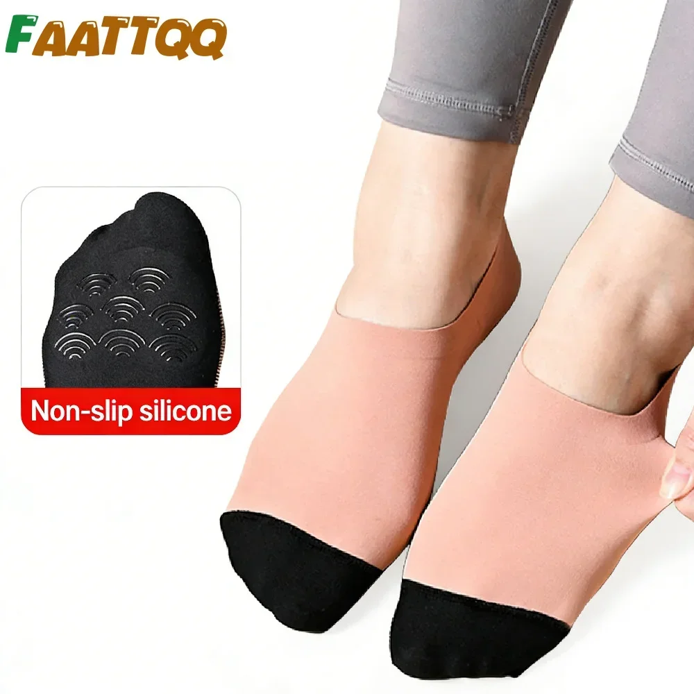 

1Pair Pilates Socks for Women Non Slip Grip, Yoga Socks for Barre, Hospital, Ballet, Dance, Barefoot Workout