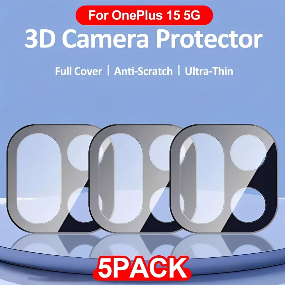 5-1Pcs 3D 9H Camera… - image