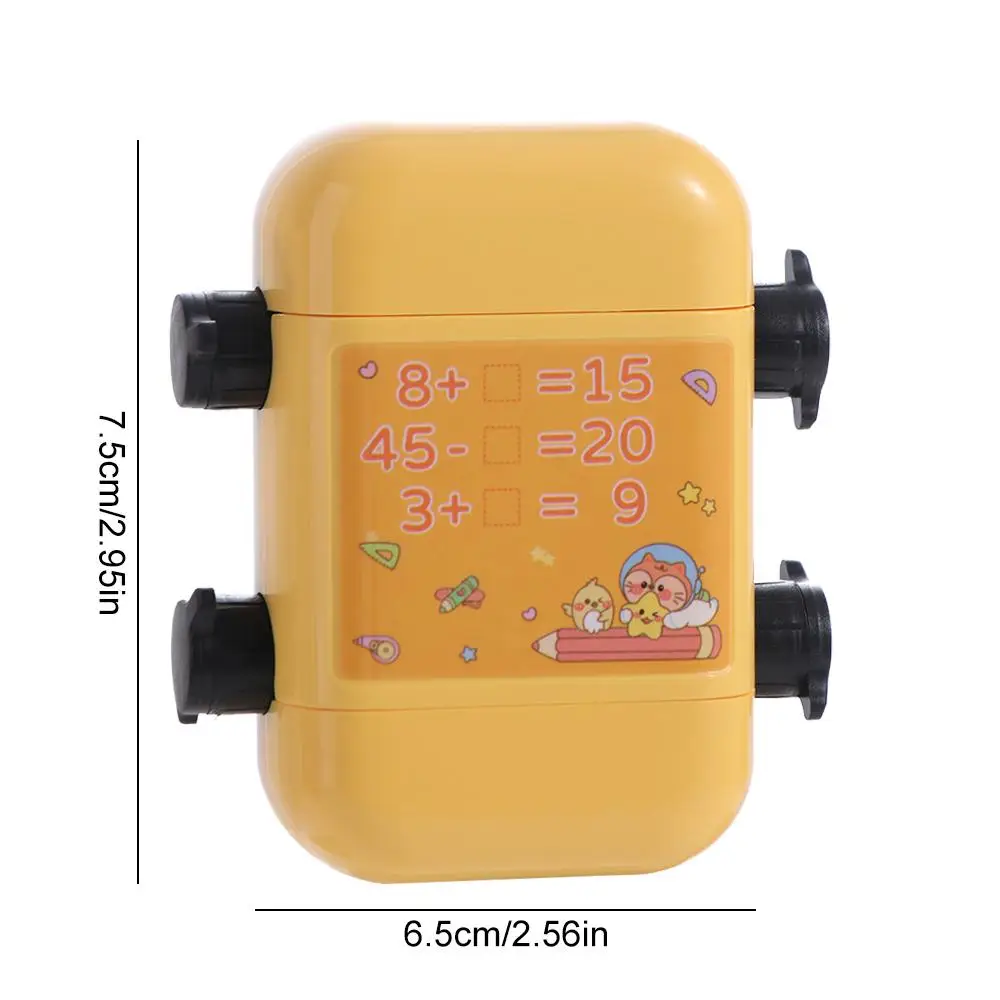 Number Children Math Stamp DIY Subtraction Roller Arithmetic Seal Division Addition Gap Filling Digital Teaching Stamp