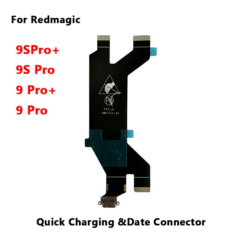 For ZTE Nubia RedMagic 10 9 9S Pro 8 8S 7 6 5G 5S USB Type-C Fast Charging Dock Charger Pcb Board Flex Cable  Repair Parts
