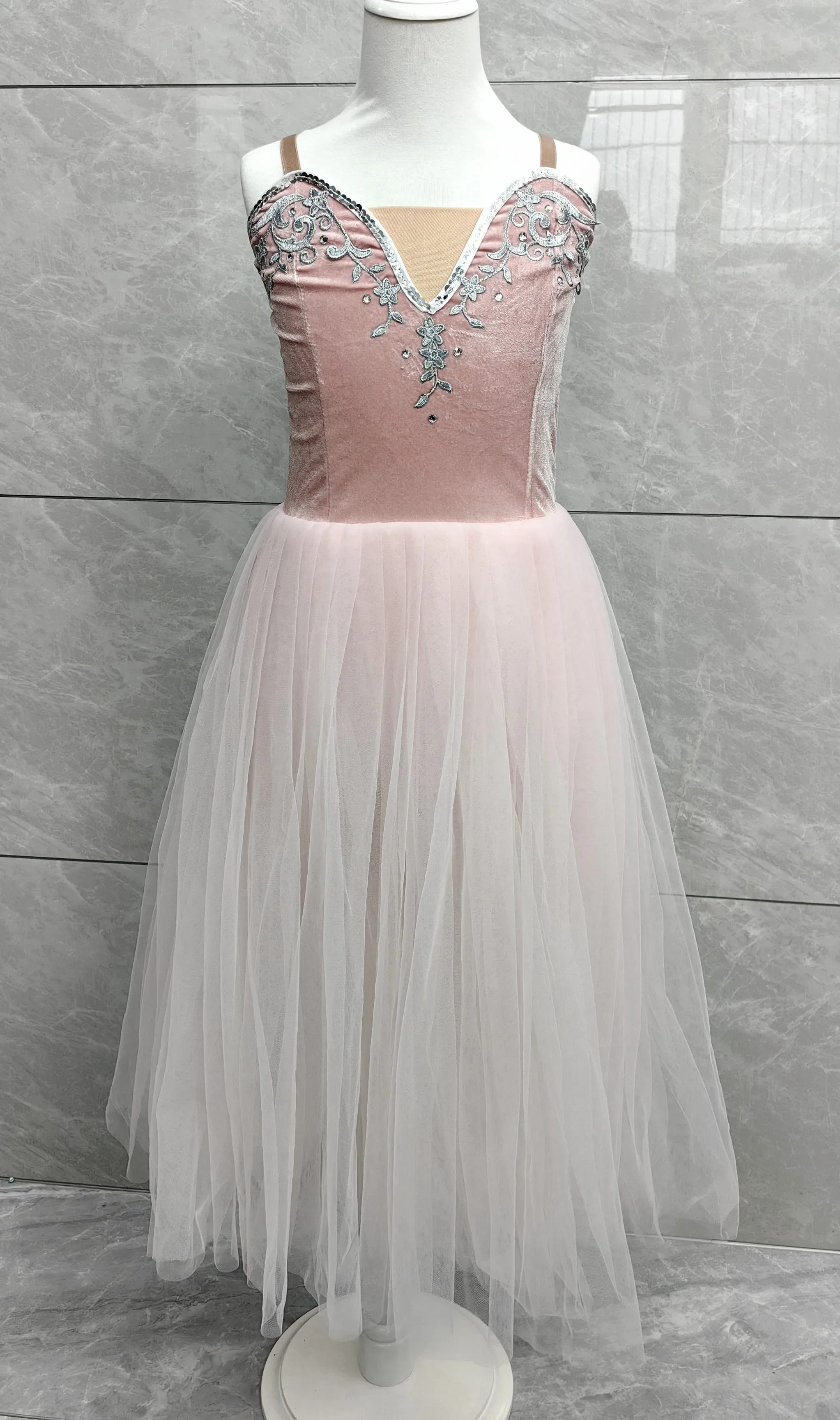 Girls Women Romantic Tutu Tulle Children Ballet Dress White Swan Dance Stage Performance Costumes Girl Adult Ballerina Dress