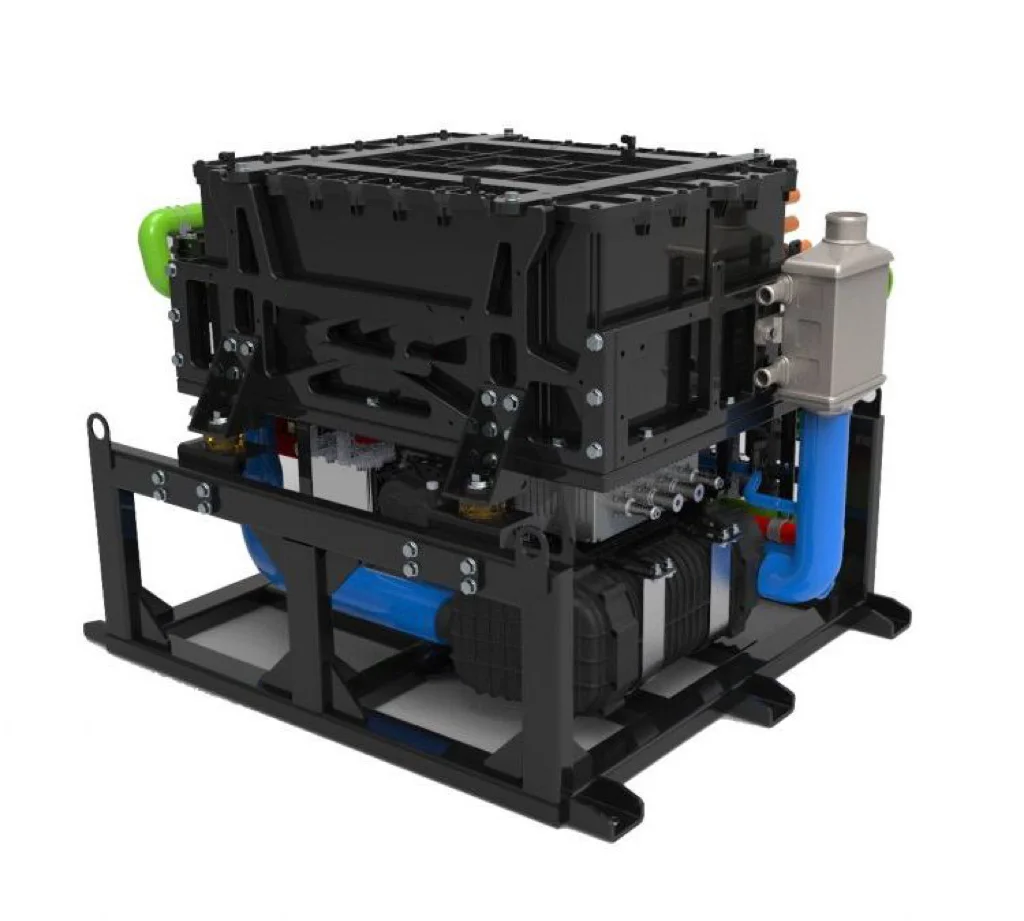 DAZE 30KW 10KW Vloeistofgekoelde Waterstof Energie Onderzoek Waterstof Power Generator Waterstof Brandstofcel PEM