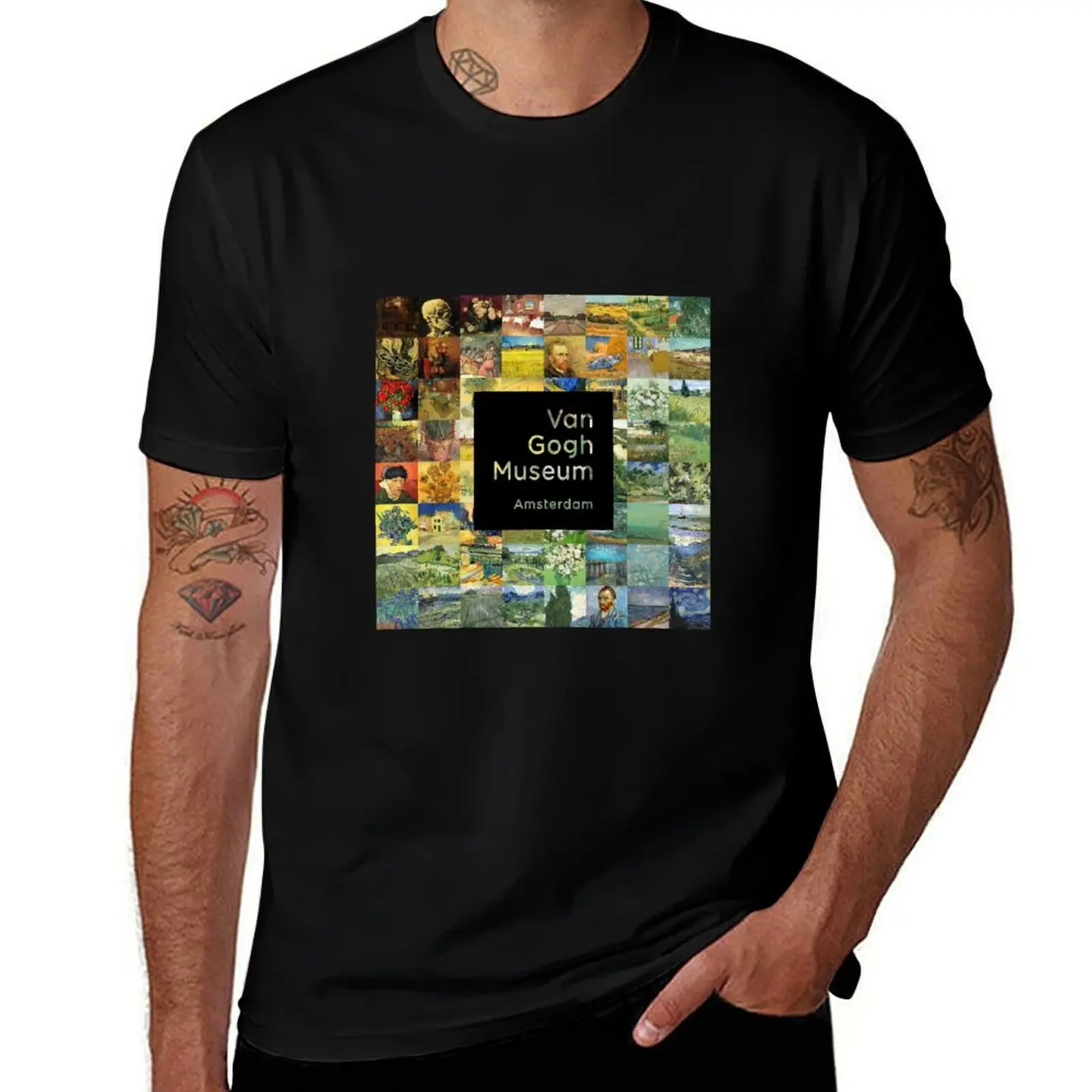 Van Gogh Museum Remake T-Shirt man t shirts graphic T-Shirt