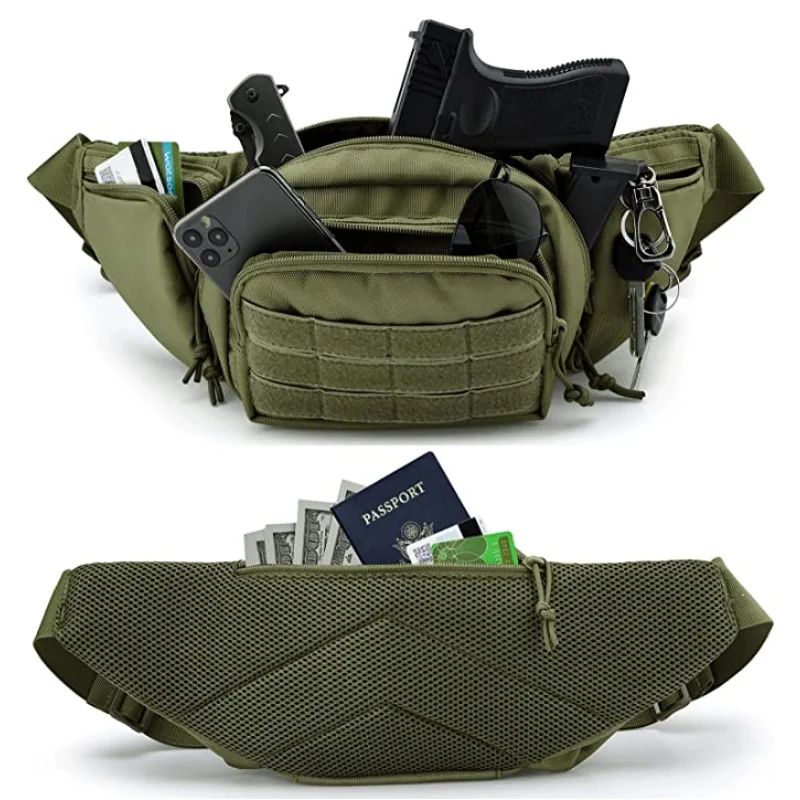 Hunting waist bag, waist belt, - Edc Carry Holster ulasan dan harga