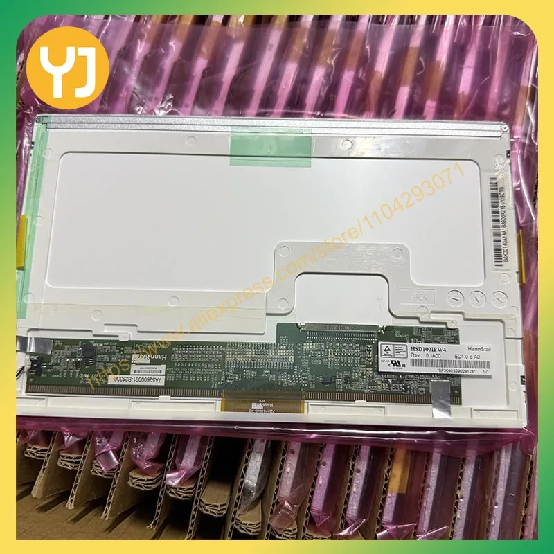 HSD100IFW4-A00 10.1 Inch LCD Display Screen Panel Original 30 Pins Brand New