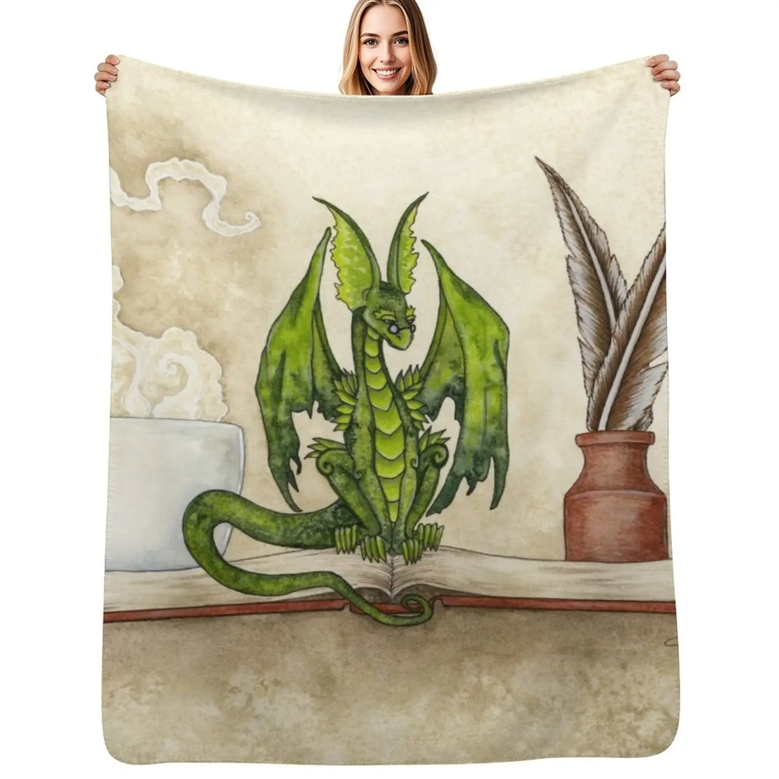 

The Scholar Throw Blanket For Baby Thermal Sofa Quilt valentine gift ideas Blankets