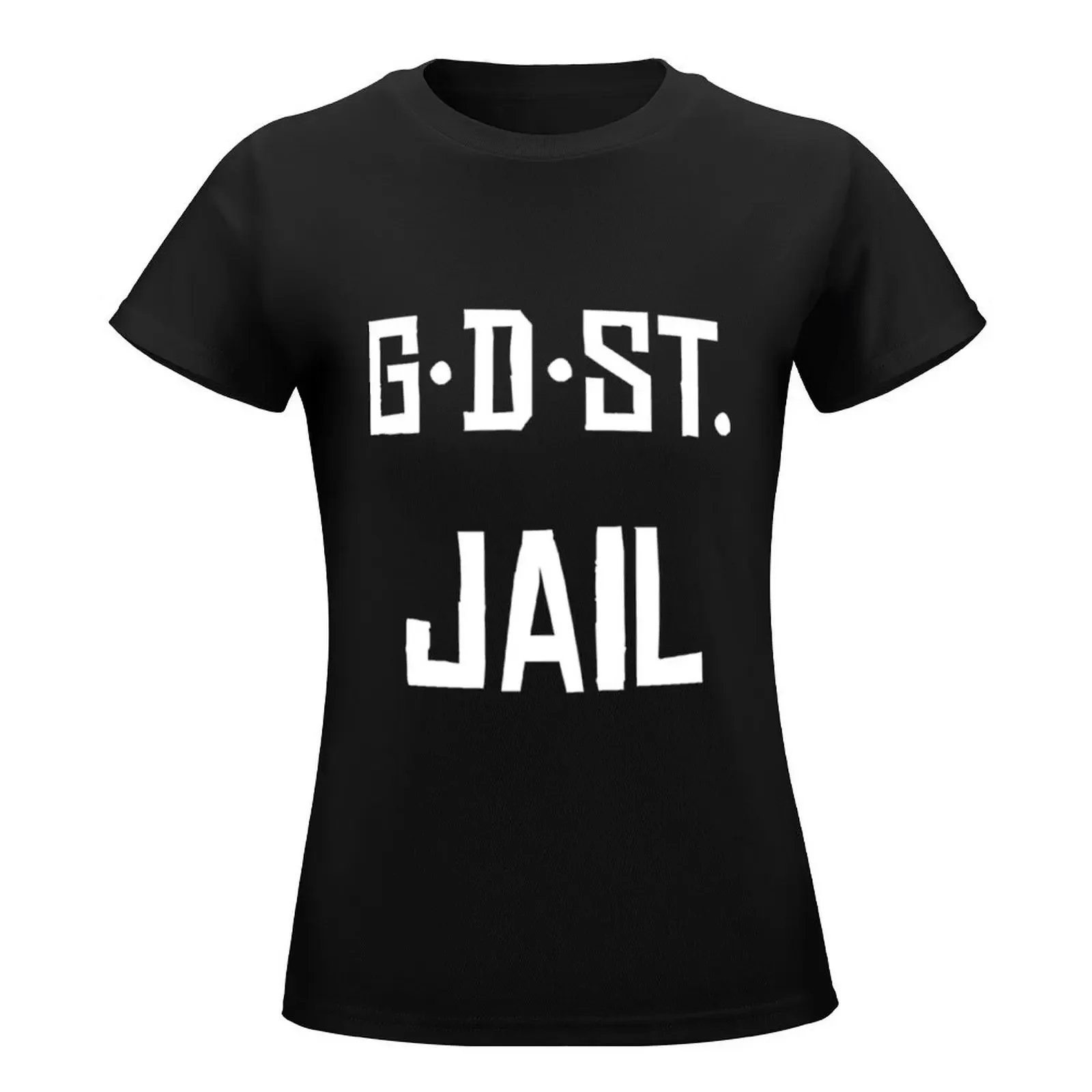 Green Dolphin st Jail T-Shirt kawaii clothes Female clothing aesthetic clothes workout shirts for Women loose fit