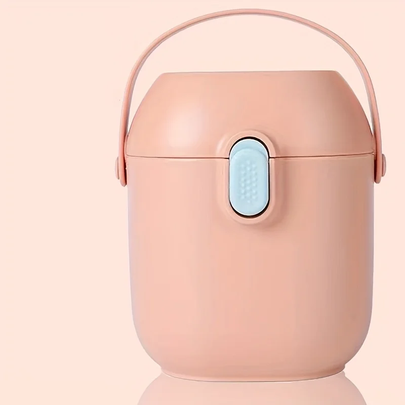 موزع تركيبة للأطفال - حاوية محمولة ذات سعة كبيرة ومقاومة للرطوبة للوجبات الخفيفة وتخزين الطعام مع غطاء قفل