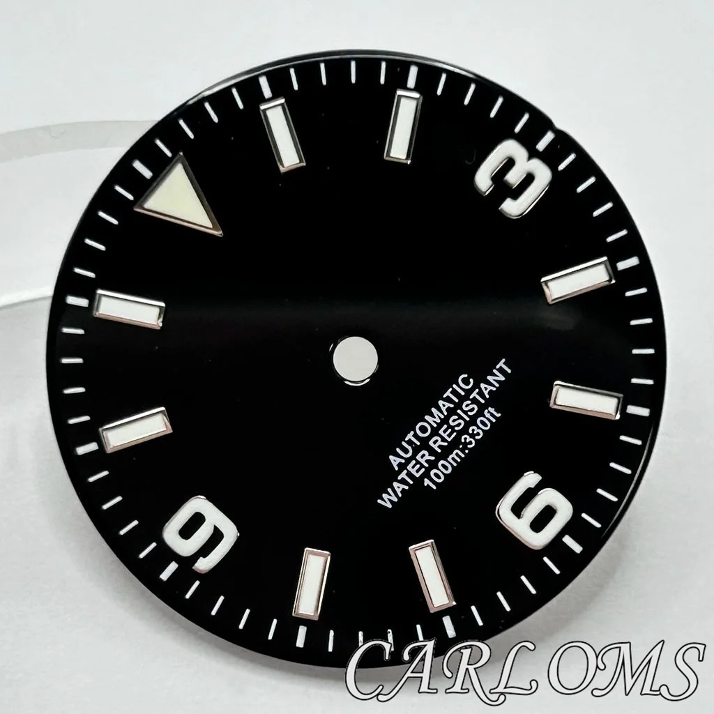 TOP 29mm NH35 NH36 4R35 4R36 ETA 2824 2836 Miyota 8215 821A White Black Blue Pink Green Yellow Sterile Luminous Watch Dial