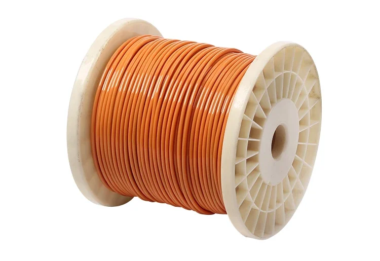 7x7/7x19 colorful nylon/PVC coated galvanized steel wire cable for gym