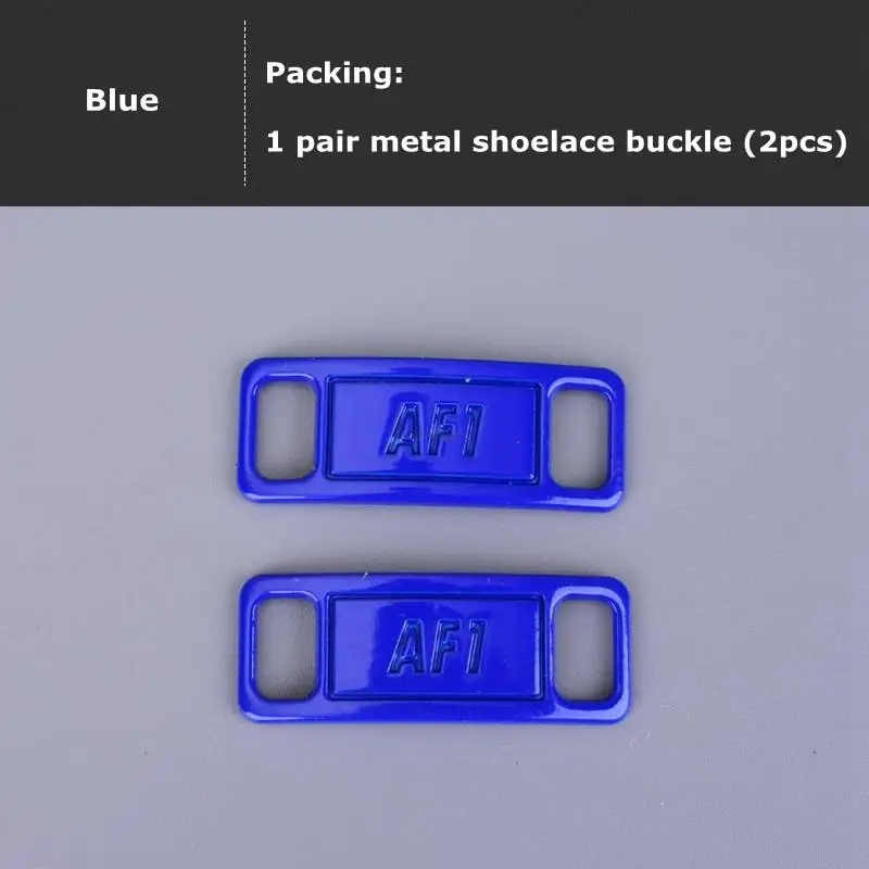 1 Paar AF1 Diamant Schuh Charms Mode Schnürsenkel Schnalle Qualität Metall Schnürsenkel Dekorationen Chapa Air Force One Schuhe Zubehör