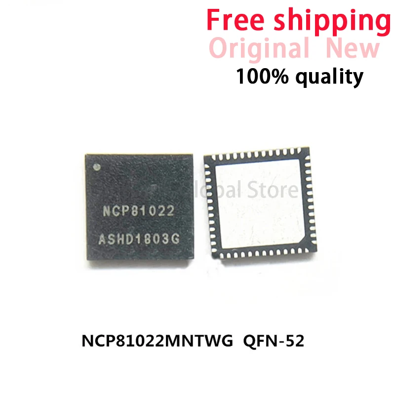 (5-10piece)100% New NCP81022MNTWG NCP81022 QFN-52 Chipset