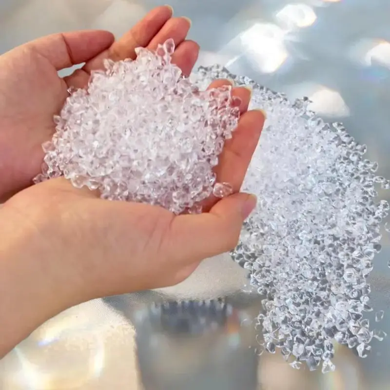 Harryhouse 1-set doorzichtige miniatuur ijsblokkenbeeldjes voor poppenhuisdecoratie