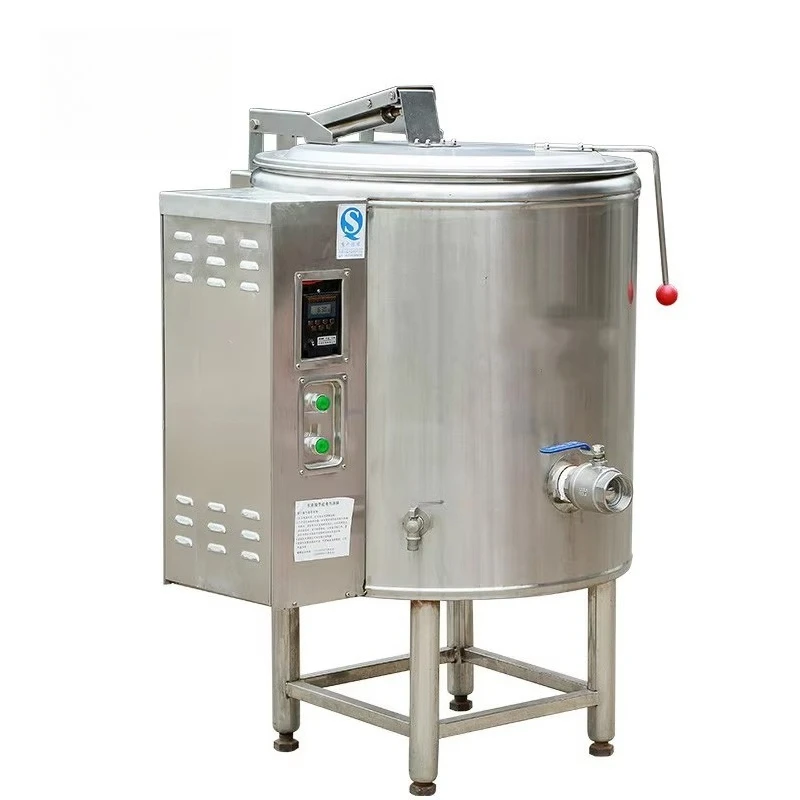 500L Steam Cooking Pot/Double Automatic Large Cooking Pot with Mixer/Automatic Pot Mixer