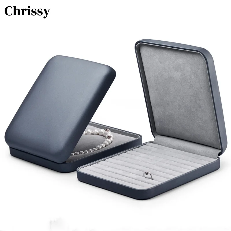 

Jewelry Set Crown Box Large Size Jewelry Boxes For Jewelry Sets Ring Earrings Pearl Necklace Box Jewelry Set Packaging Box