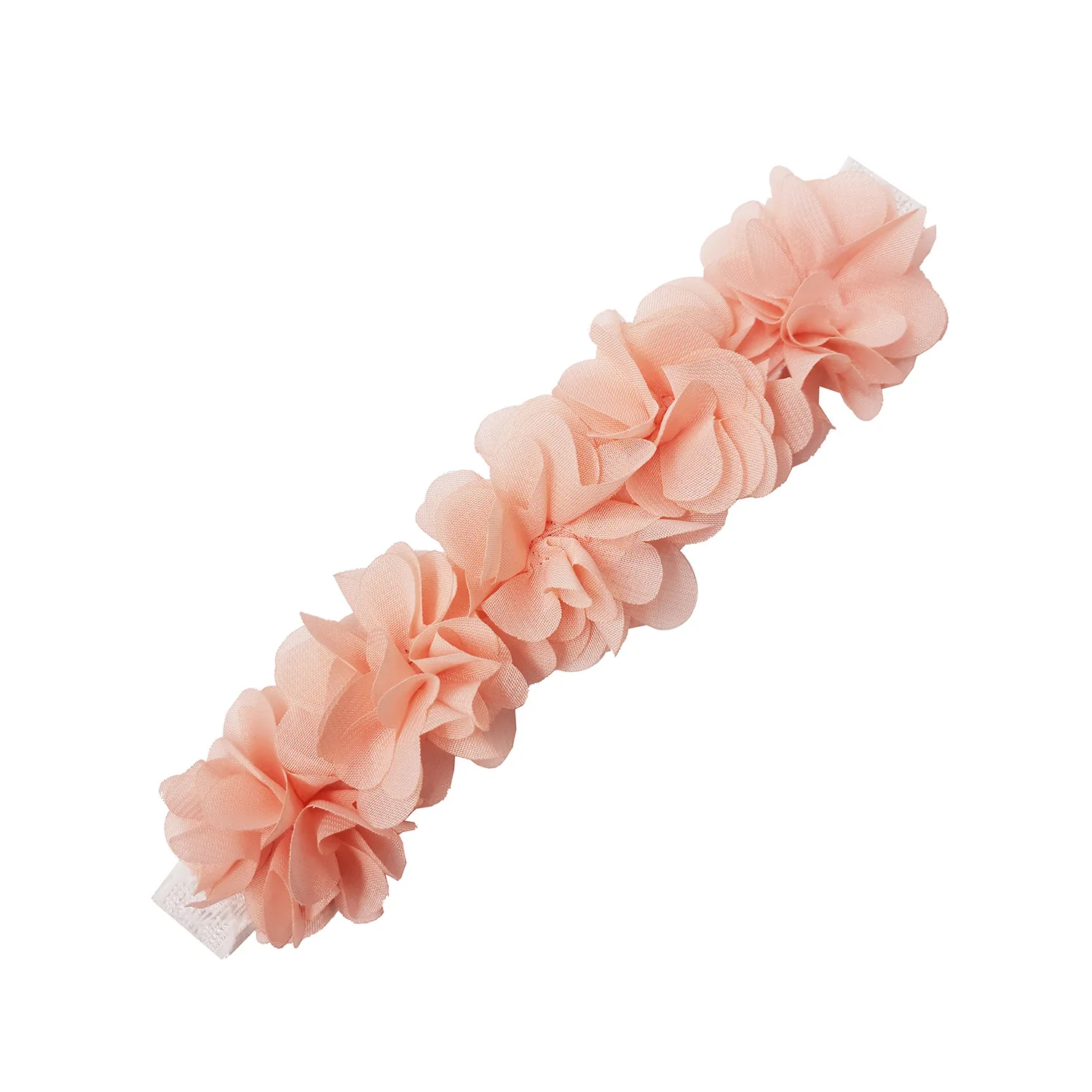 Handmade 3 Pearls Children Girl Headband Elastic Flower Toddler Hair Band Kids Headwear Soft Hairbands Child Hair Accessories