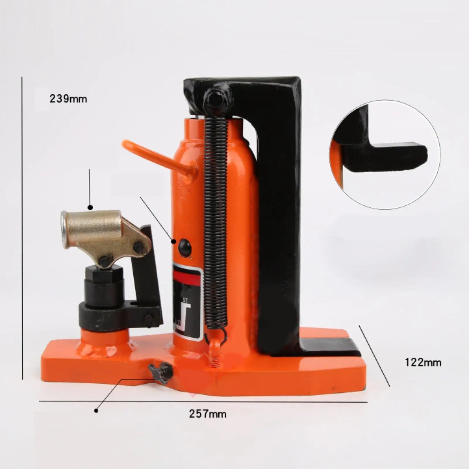 Claws Type Hydraulic Jack Professional Metal 2.5 Ton Low Position Equipment Hydraulic Lifting Machine