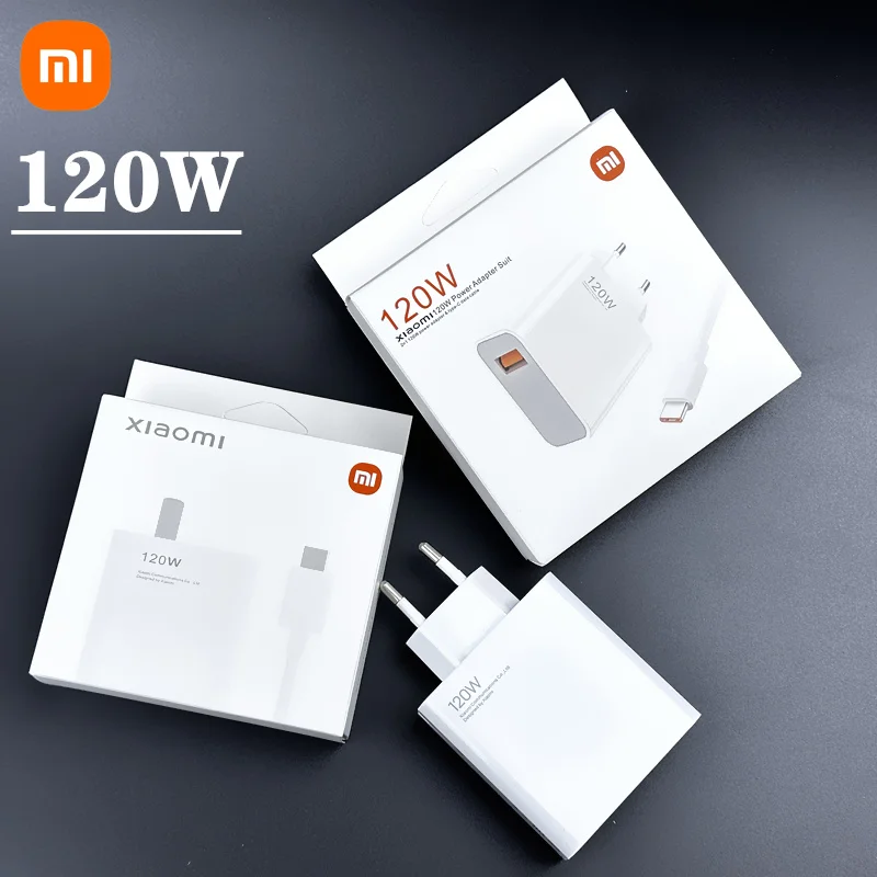 Xiaomi-Original Turbo Charger, Fast Type C 6A, Charging Power Adapter, USB Cable For Mi 13 Ultra 12T Pro 11T Redmi Note 13, 120W