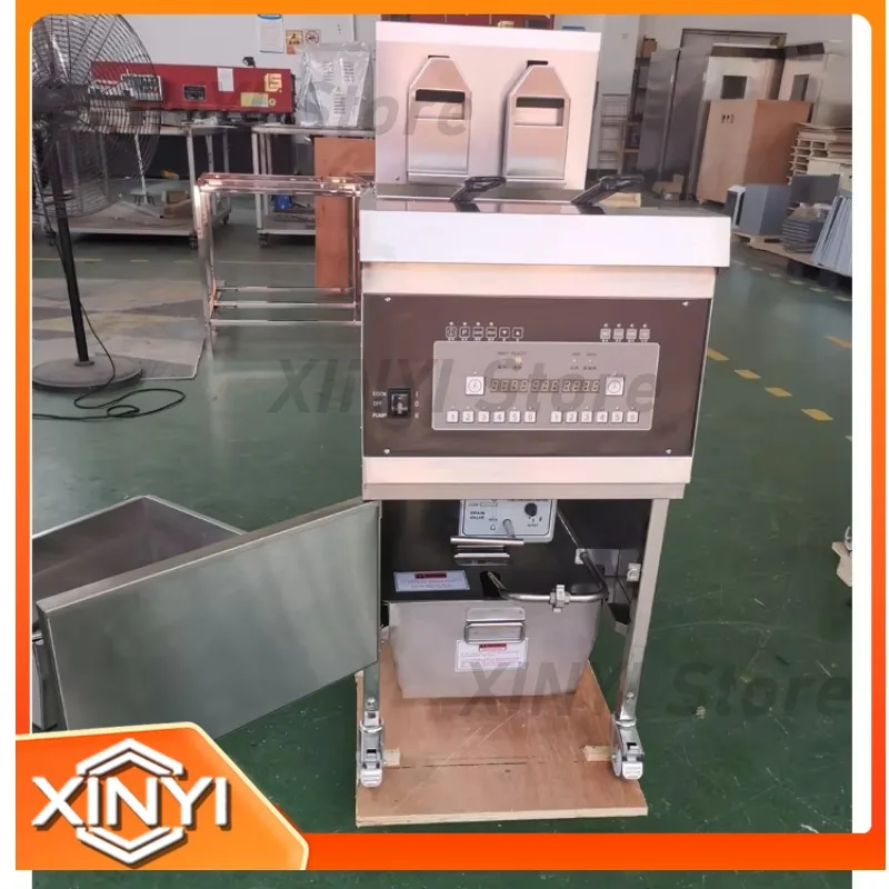 Commercial Electric Henny Penny Chicken Pressure Fryer Cooker Deep Fryer With Oil Pump for Commercial Kitchen Restaurant Food