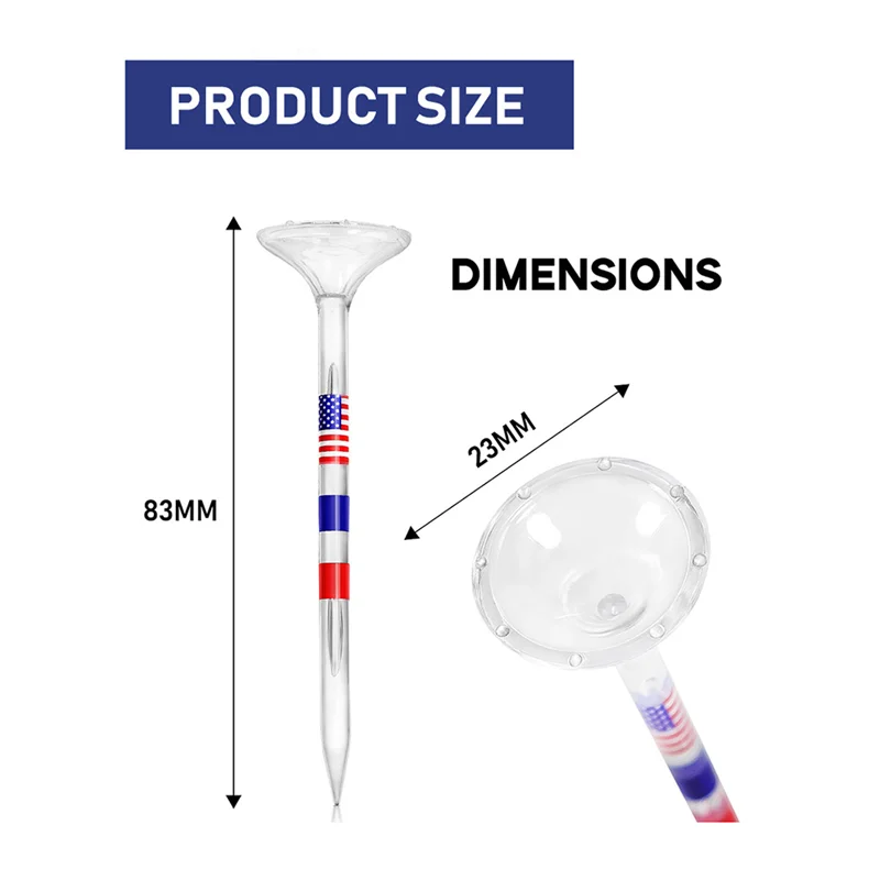 AEF5-Golf Tees، تي شيرتات جولف 3 1/4 بوصة، تي شيرتات جولف بلاستيكية تقلل، تي شيرتات جولف كبيرة مع كوب كبير وإكسسوارات الجولف للرجال 50 عبوة