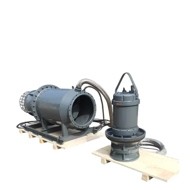 Large Flow Axial Flow Water Pump For City Drain Off Water Hydropower Station