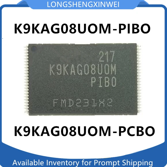 1PCS K9KAG08U0M-PIB0 PCB0 K9KAG08UOM-PIBO PCBO TSOP48 New Original Memory Flash Chip Stock